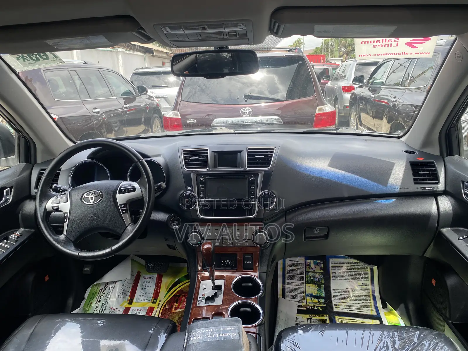 Toyota Highlander Limited 3.5l 4WD 2013 Black