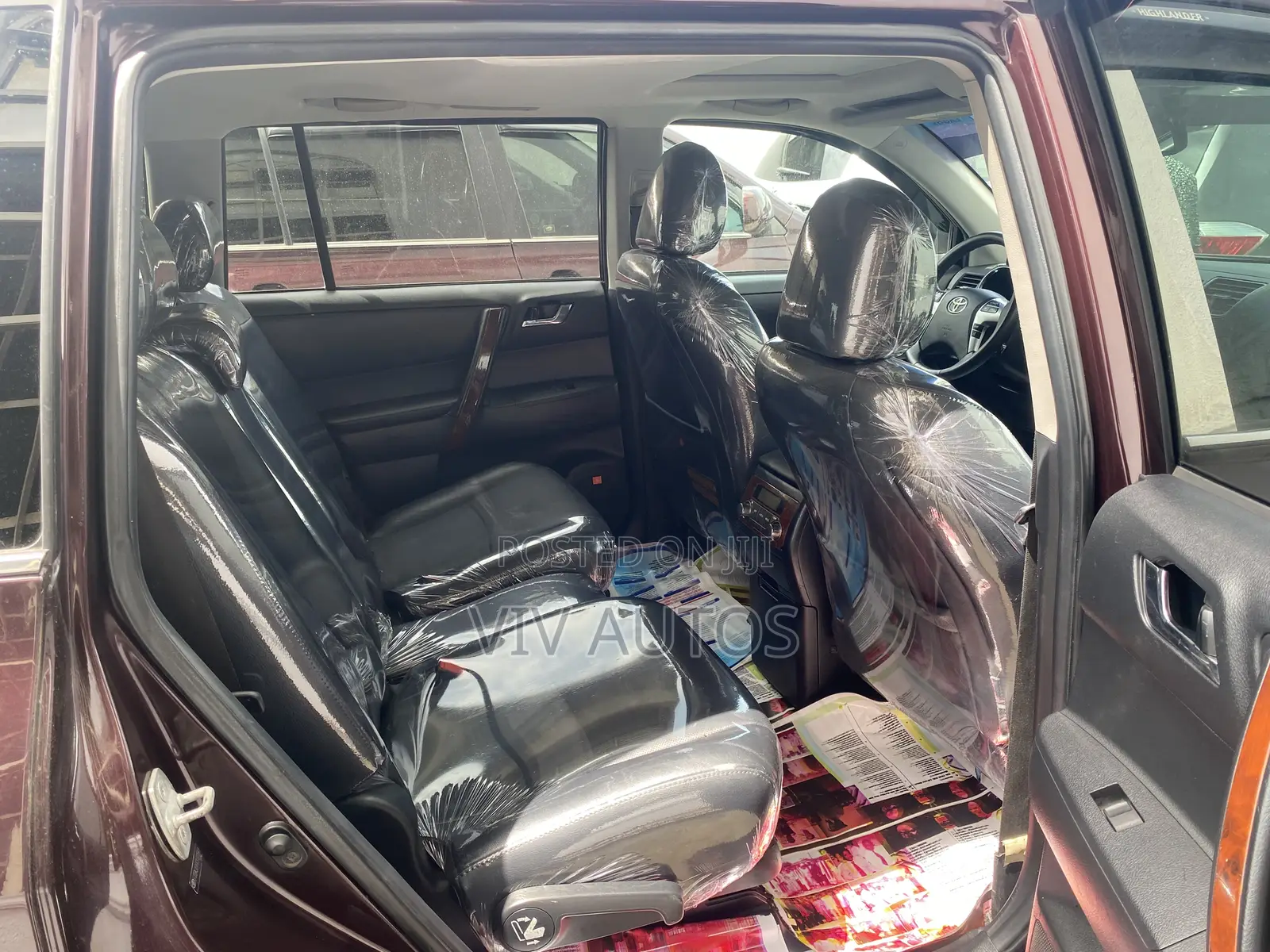 Toyota Highlander Limited 2012 Burgundy