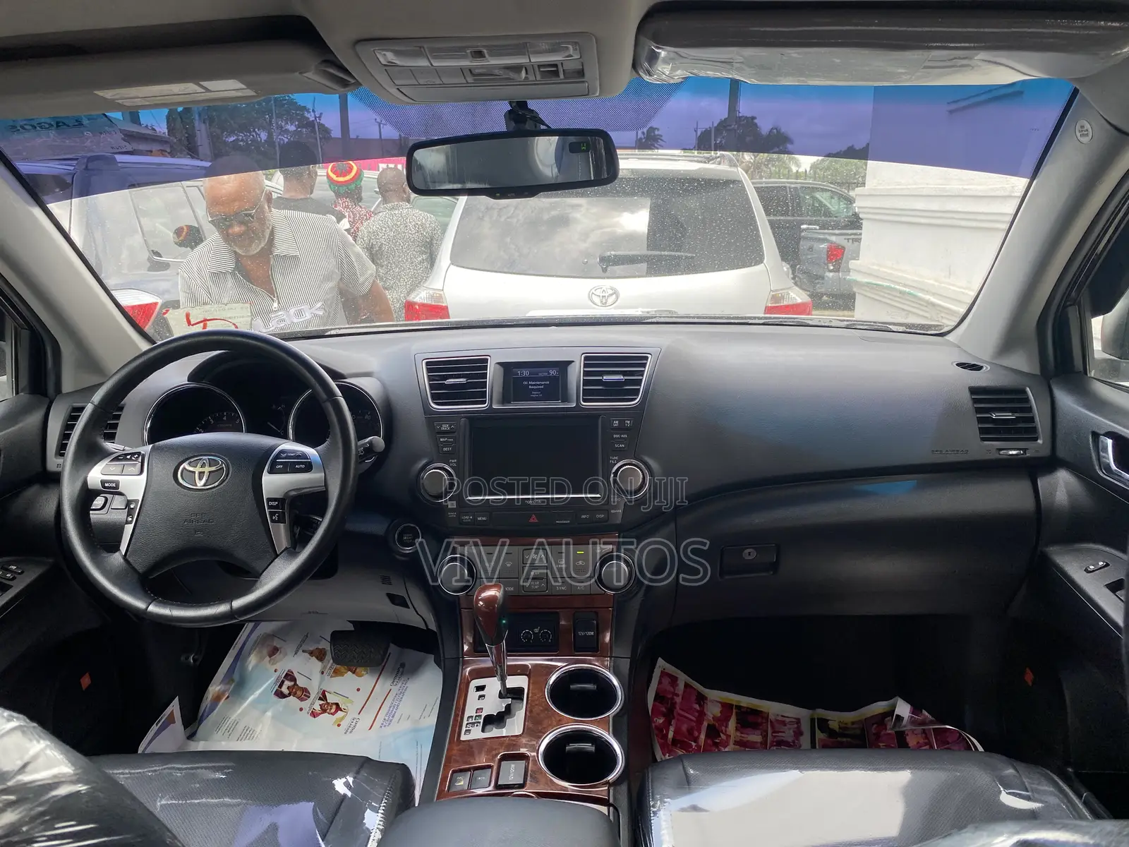 Toyota Highlander Limited 2012 Burgundy