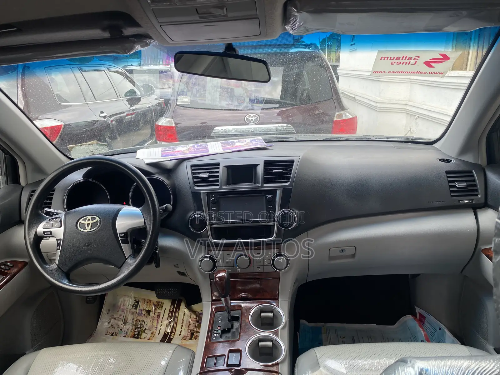 Toyota Highlander Limited 3.5l 4WD 2013 Gray