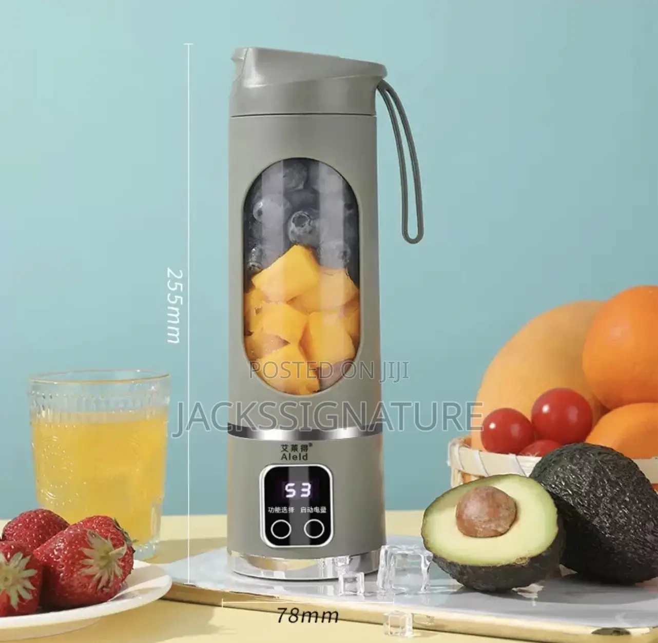 Rechargeable Juicer (10 Blades) – High-Speed Portable Blender