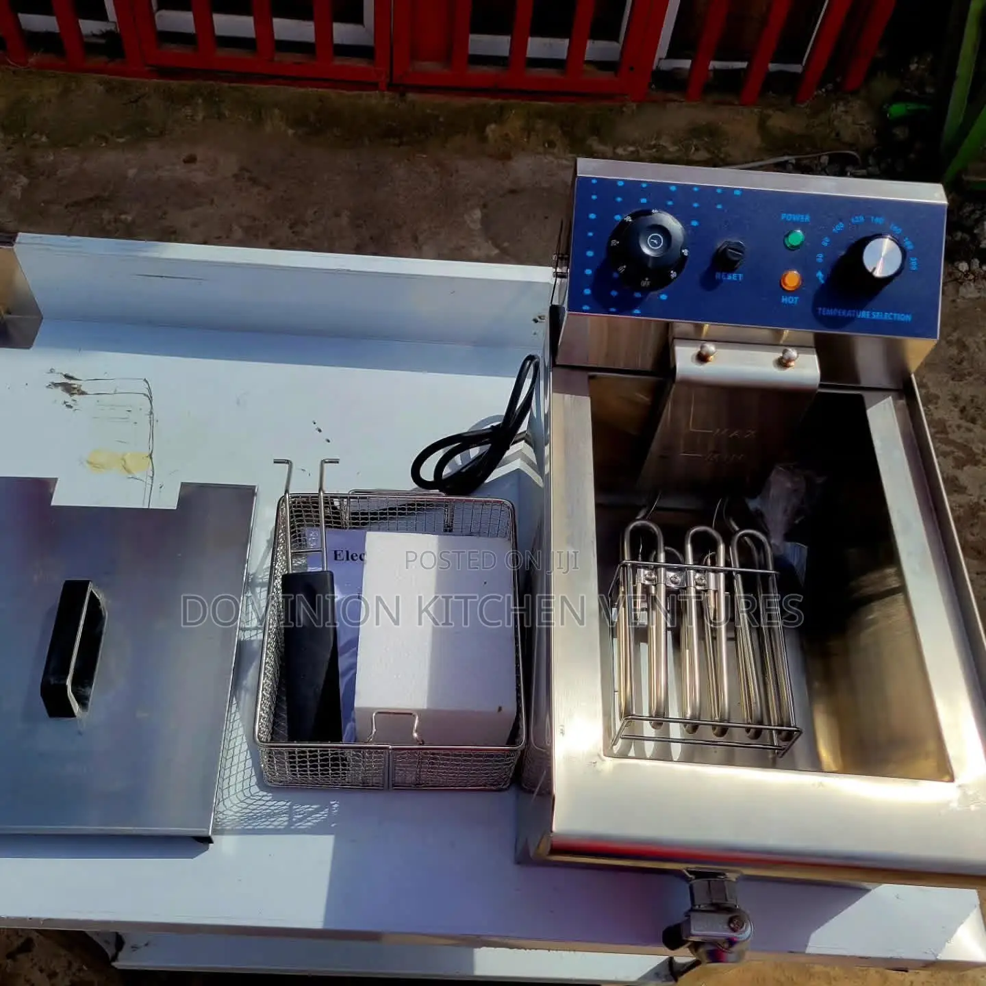 Electric Tabletop Deep Fryer,