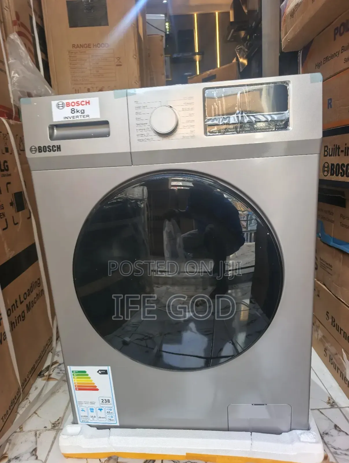 Original Bosch (8kg) Premium Luxury Automatic Inverter Washing Machine