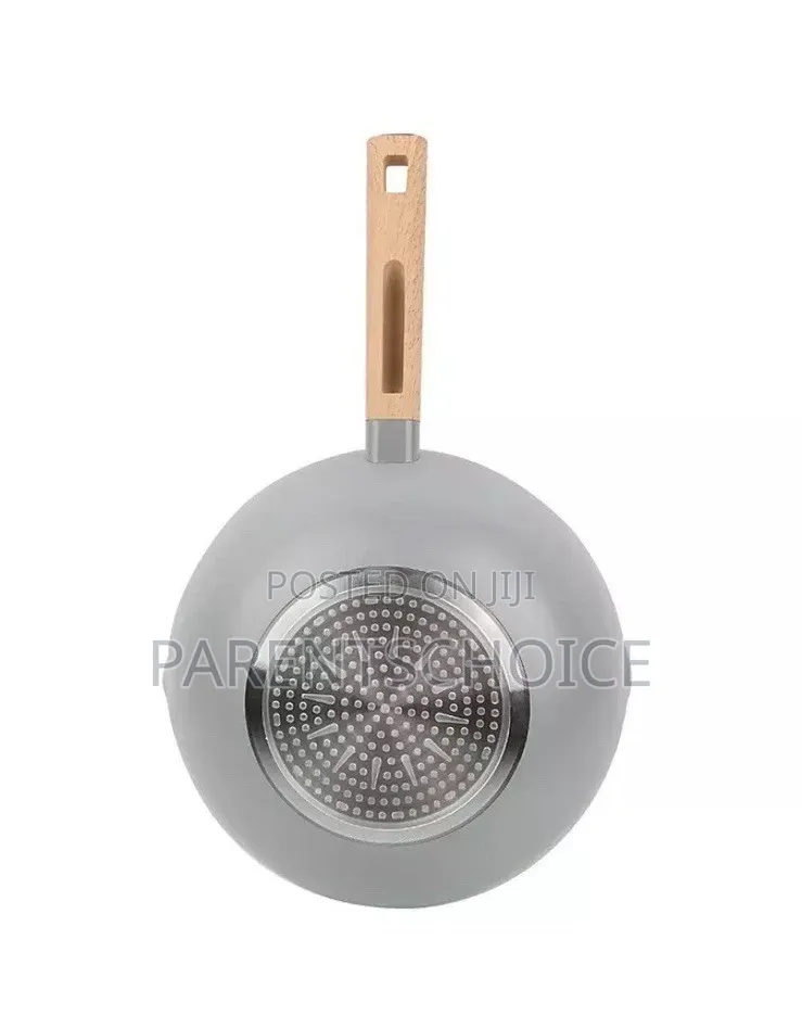 Grey Simplicity Non-Stick Aluminium Frying Pan 1pc -24cm/26cm/28