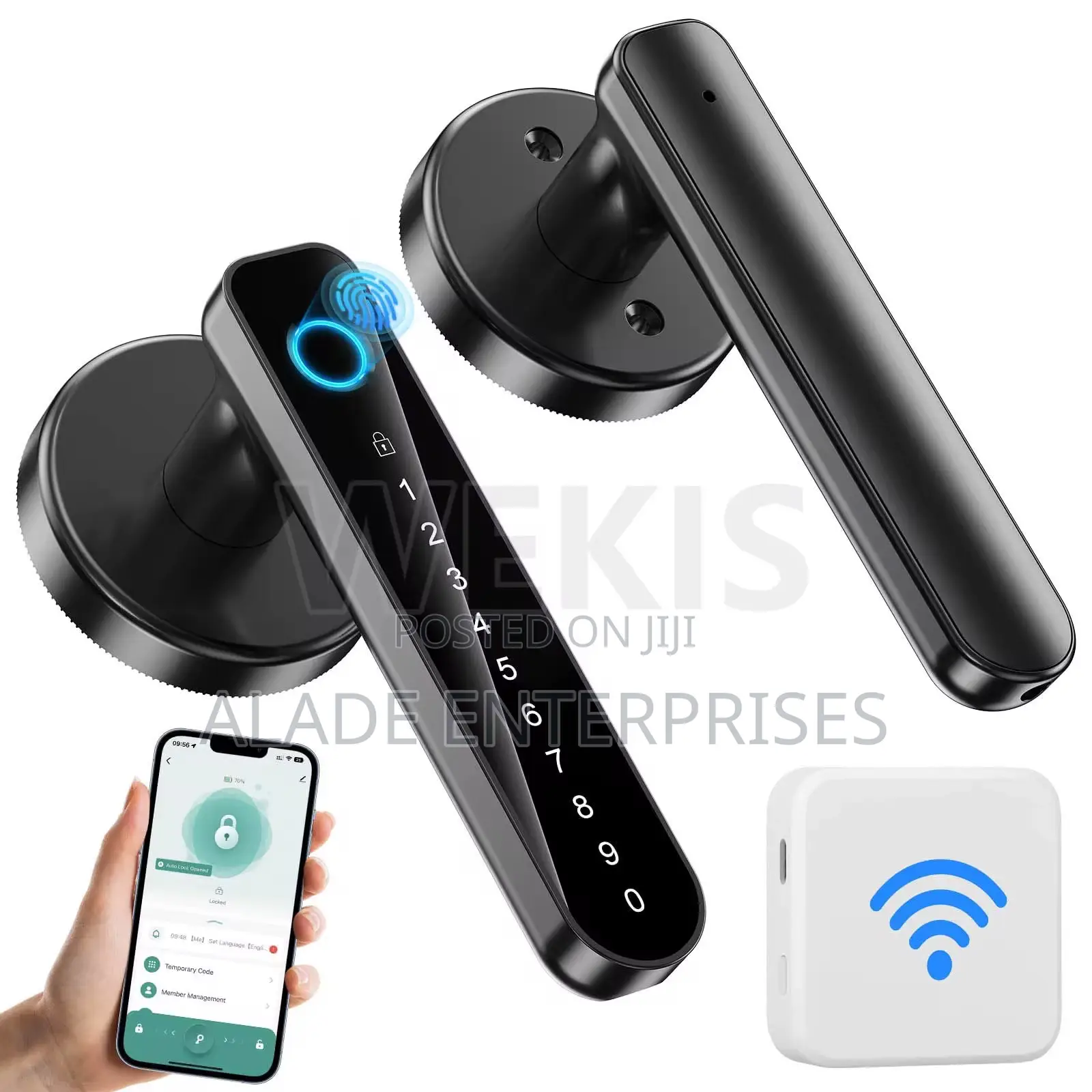 Waterproof Tuya Smart Handle Door Lock