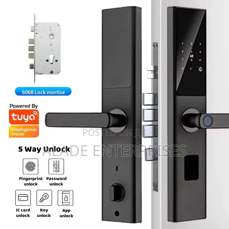 Handle Digital Card Key Fully Automatic Smart Door Lock