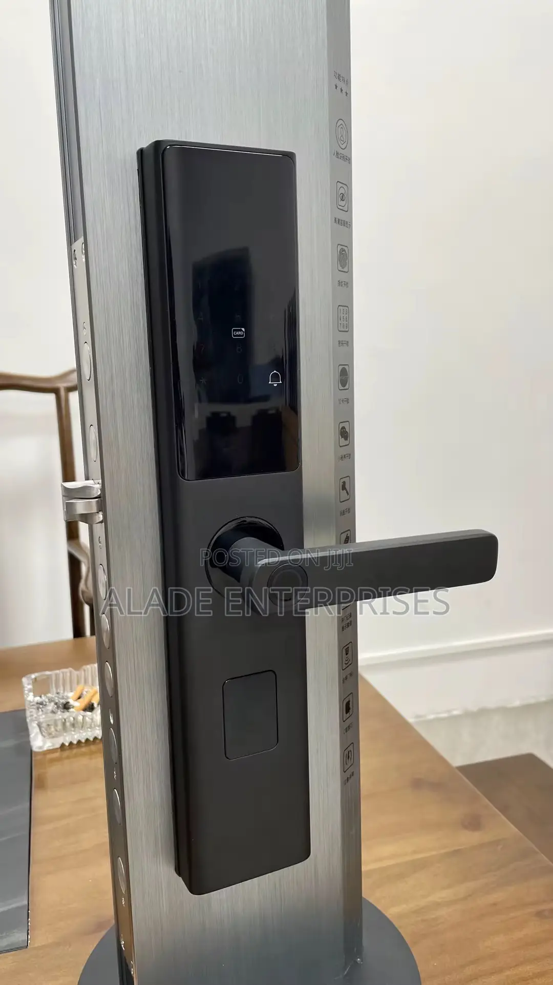 Handle Digital Card Key Fully Automatic Smart Door Lock
