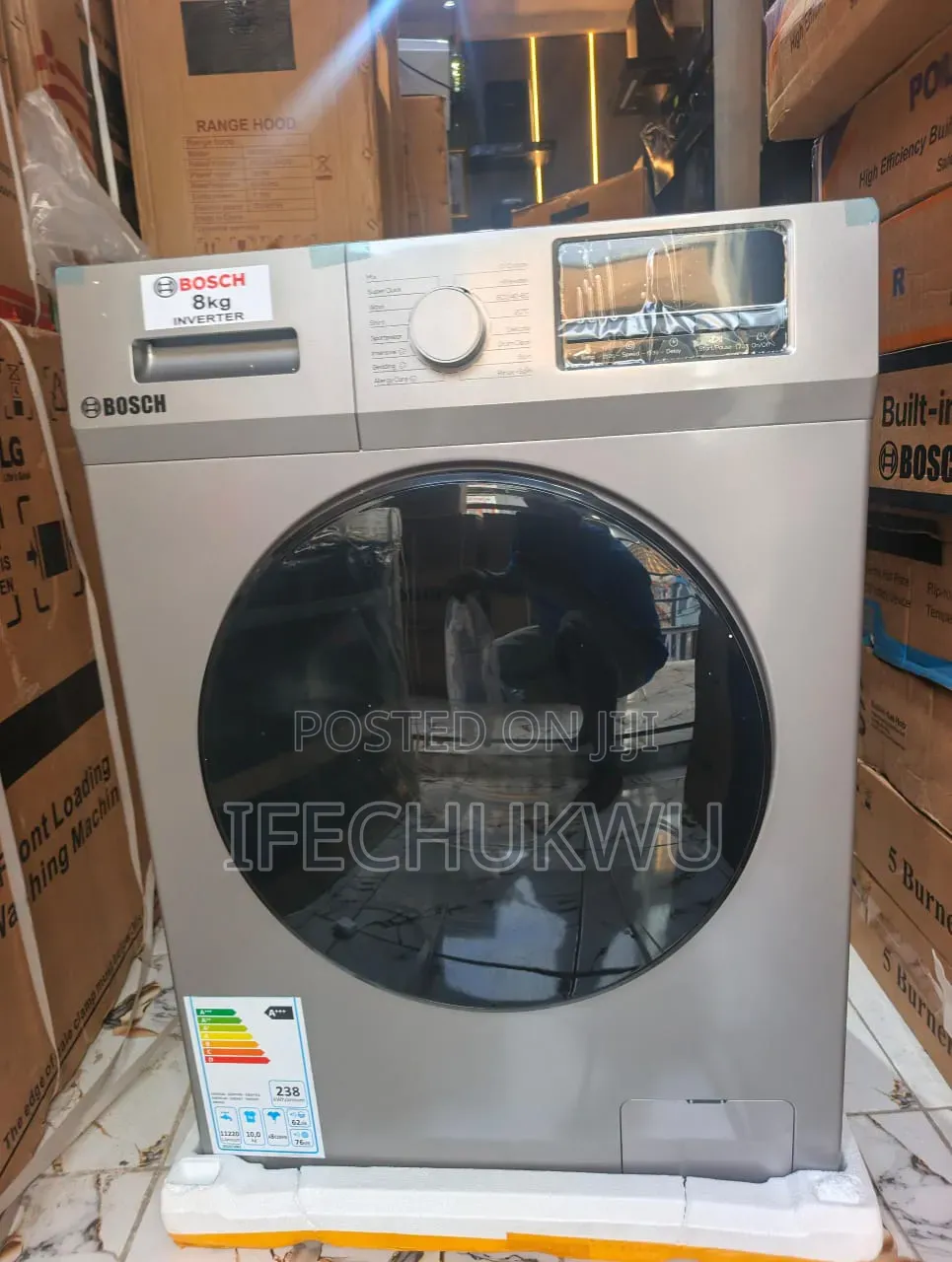Bosch 8kg ( BLDC Inverter Motor) Automatic Washing Machine Front Load