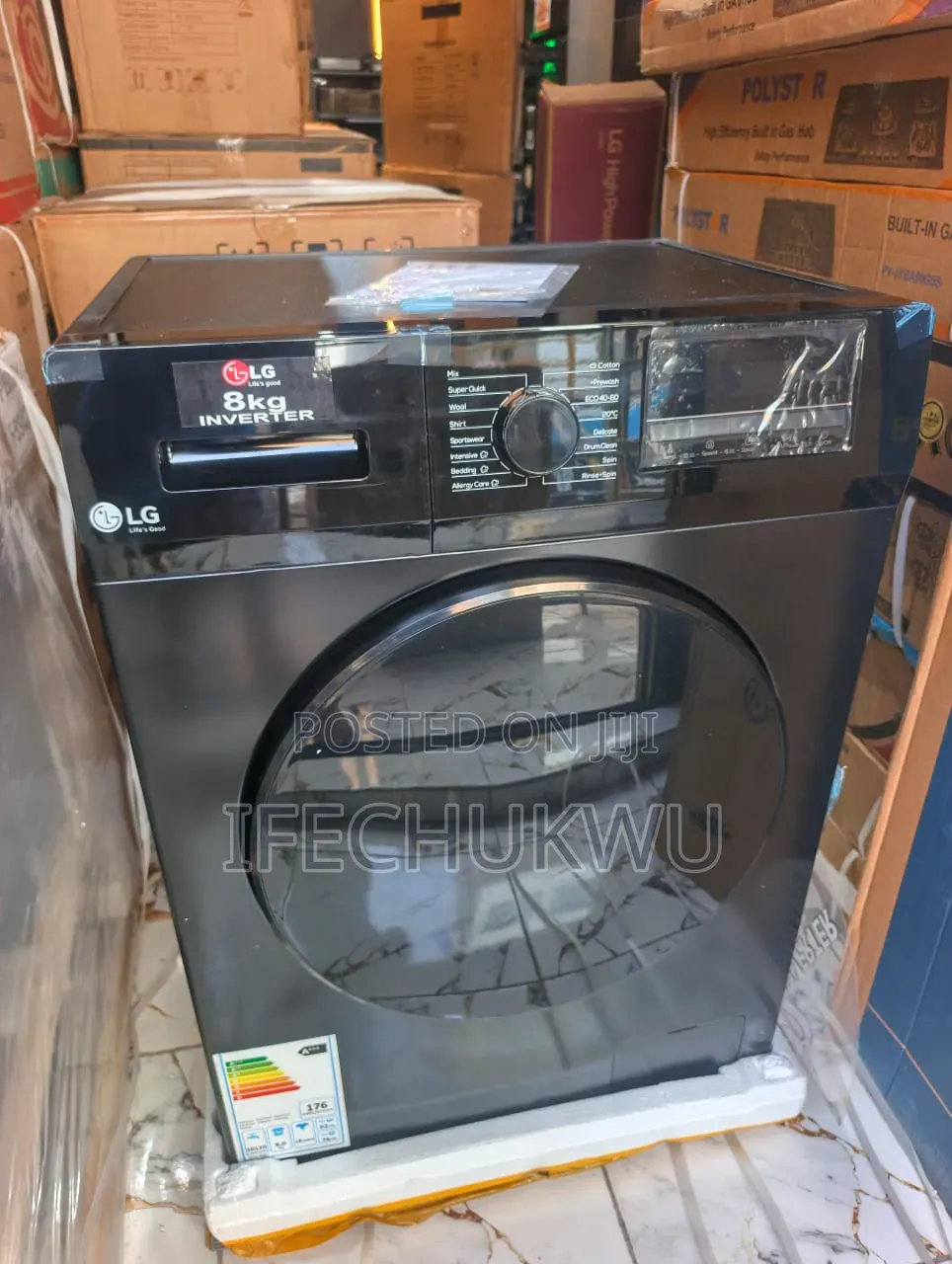 Original Lg (8kg) BLDC Inverter Motor Automatic Washing Machine Copper