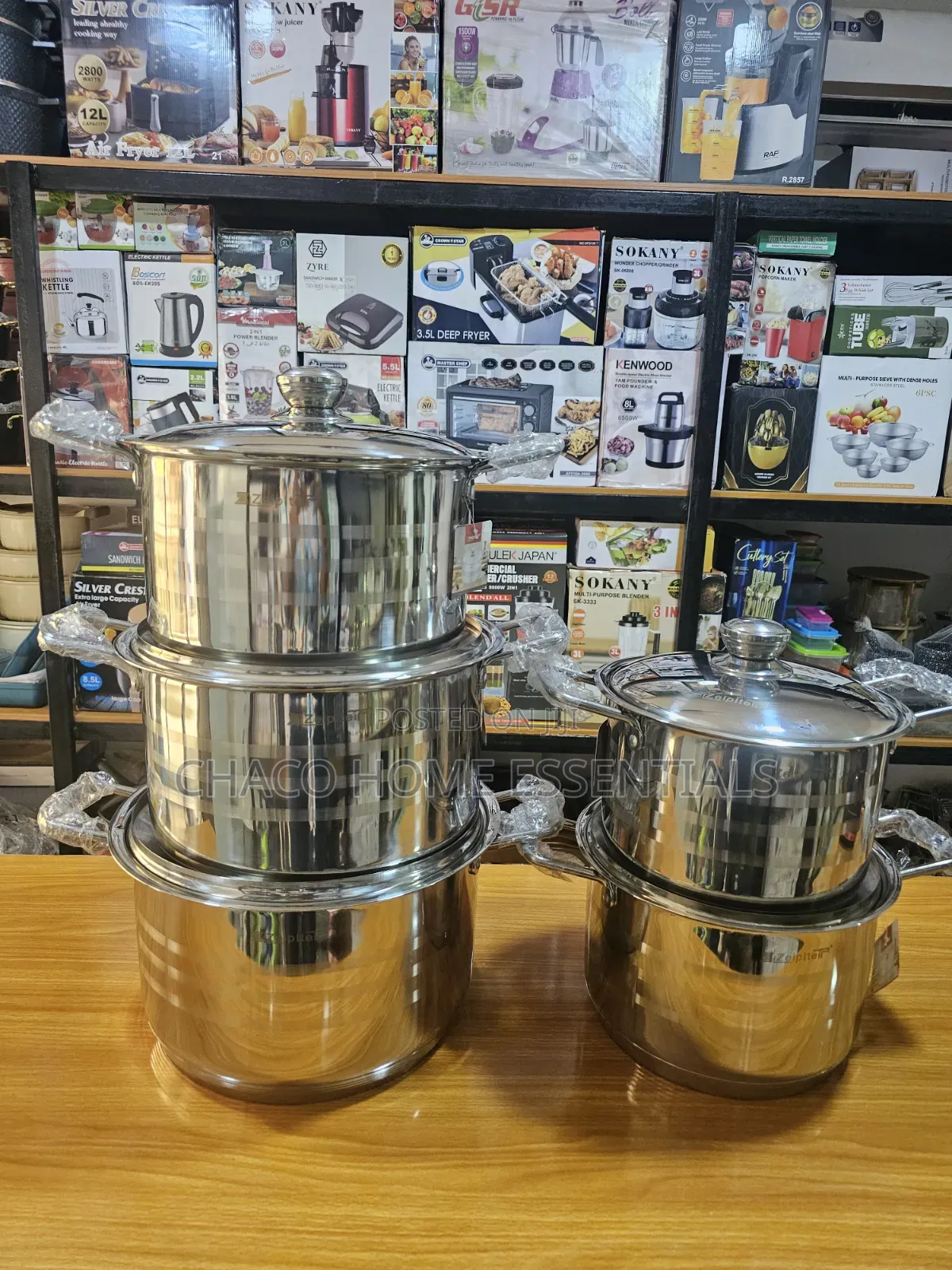 High-Quality 18/10 Stainless Steel Cookware