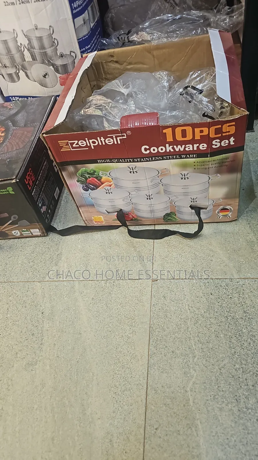 High-Quality 18/10 Stainless Steel Cookware