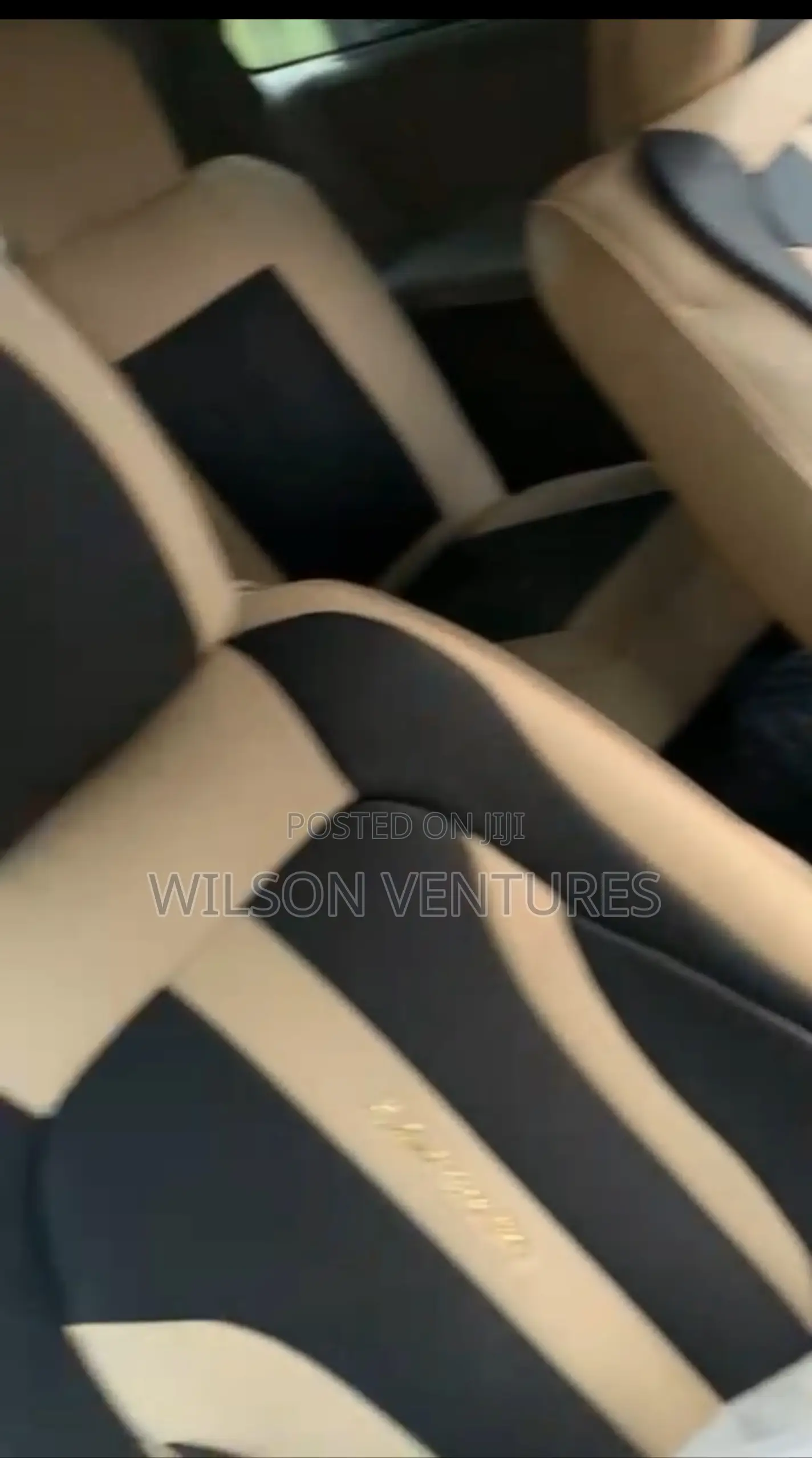 7 Seater Toyota Highlander Car Seat Cover Complete Set