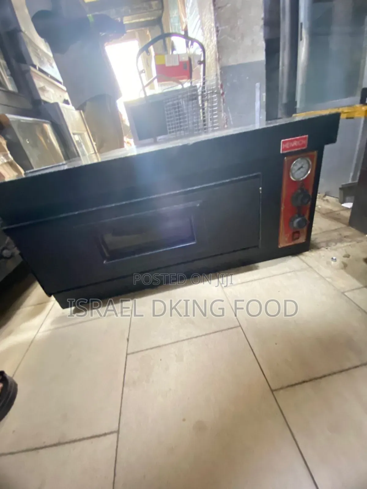 Industrial Single Deck Fairly Used Gas Pizza Oven