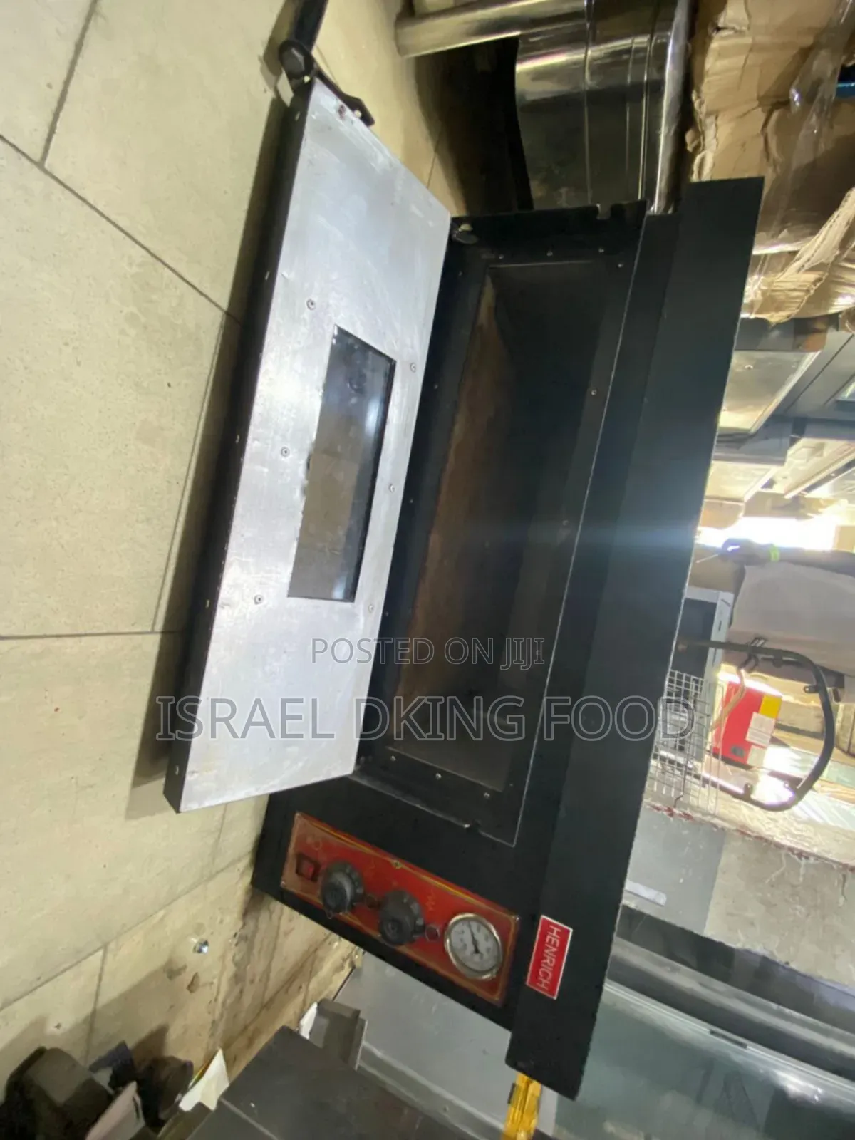 Industrial Single Deck Fairly Used Gas Pizza Oven
