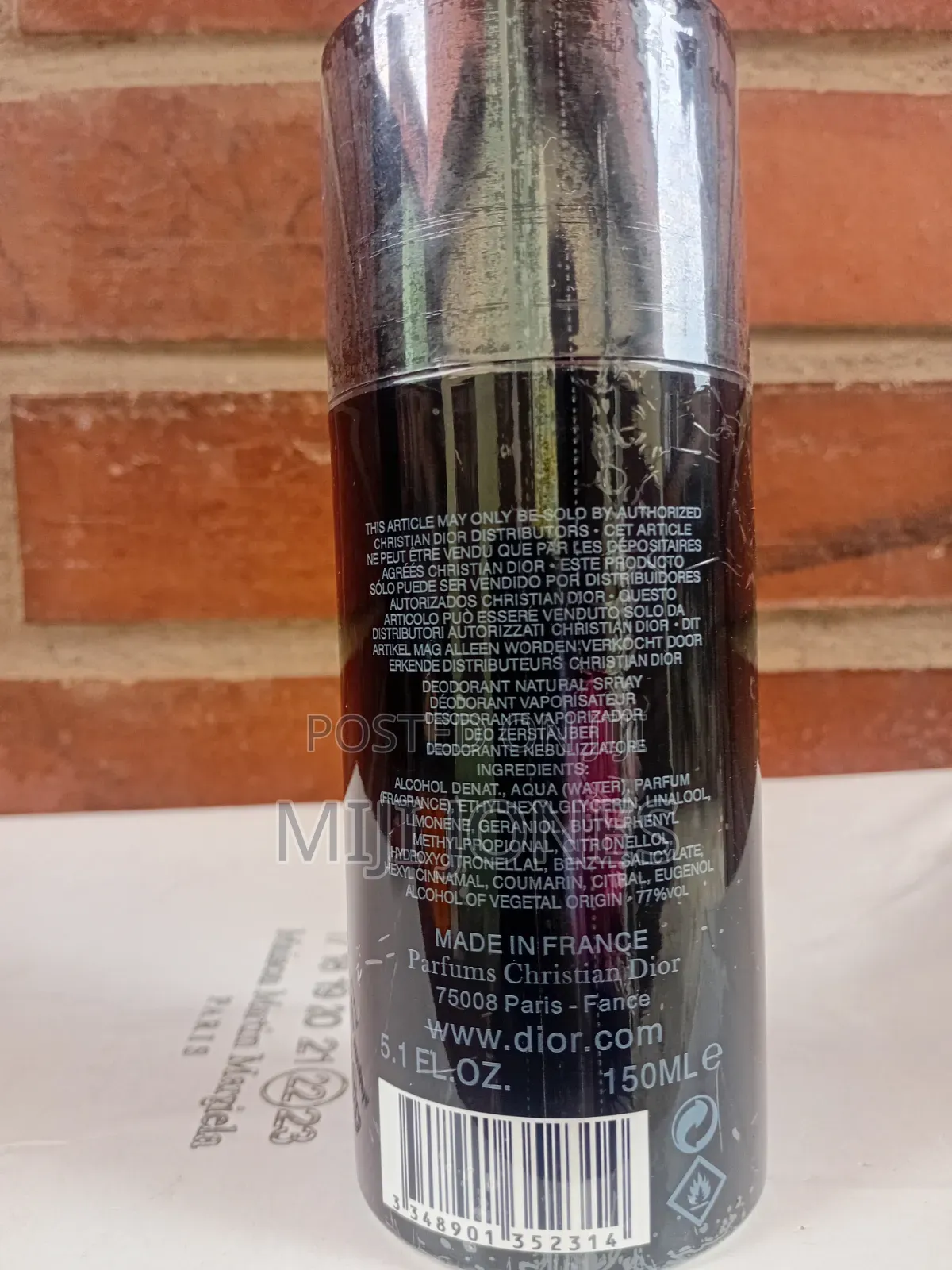 *Sauvage Men’S Deodorant Spray 150ml - Fresh Woody | Long Lasting*
