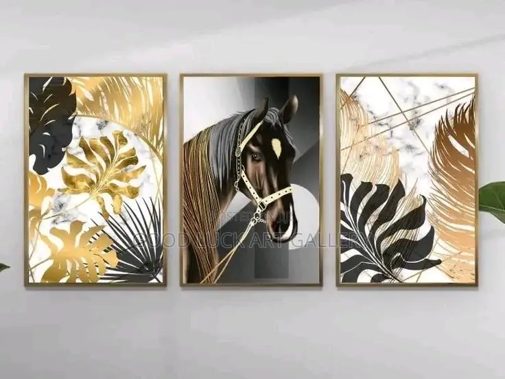3-Piece Abstract Wall Art Set
