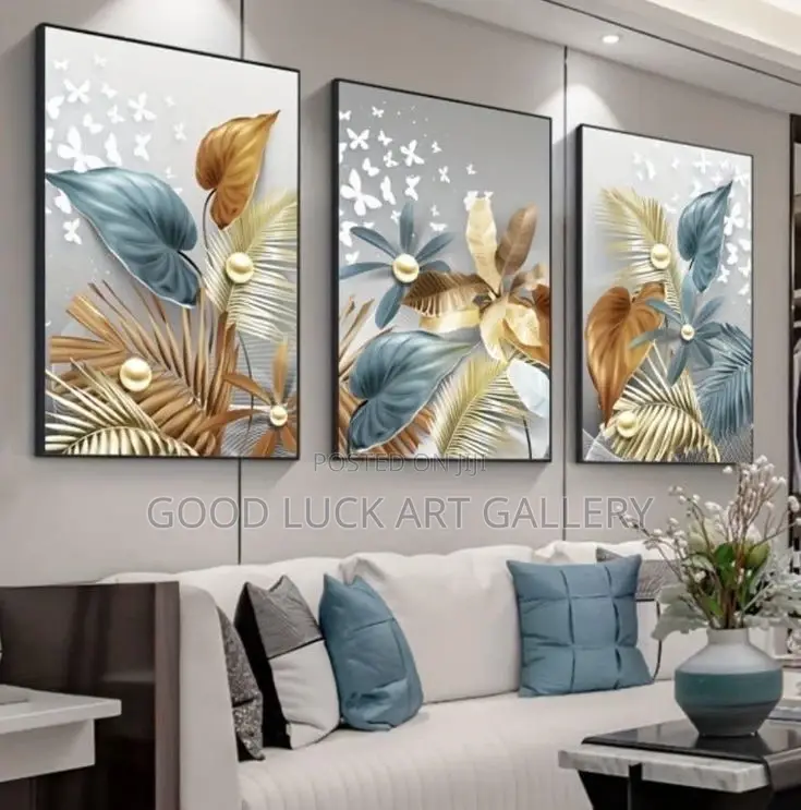3-Piece Abstract Wall Art Set