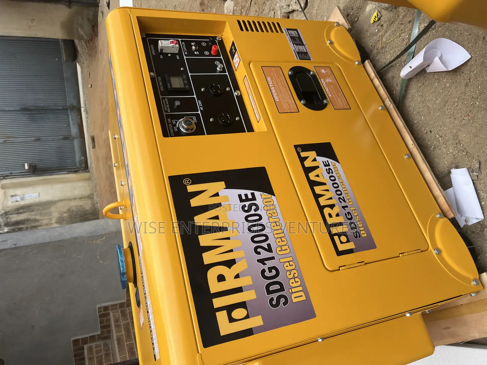 Firman Soundproof Generator 10kva 100% Copper Coil