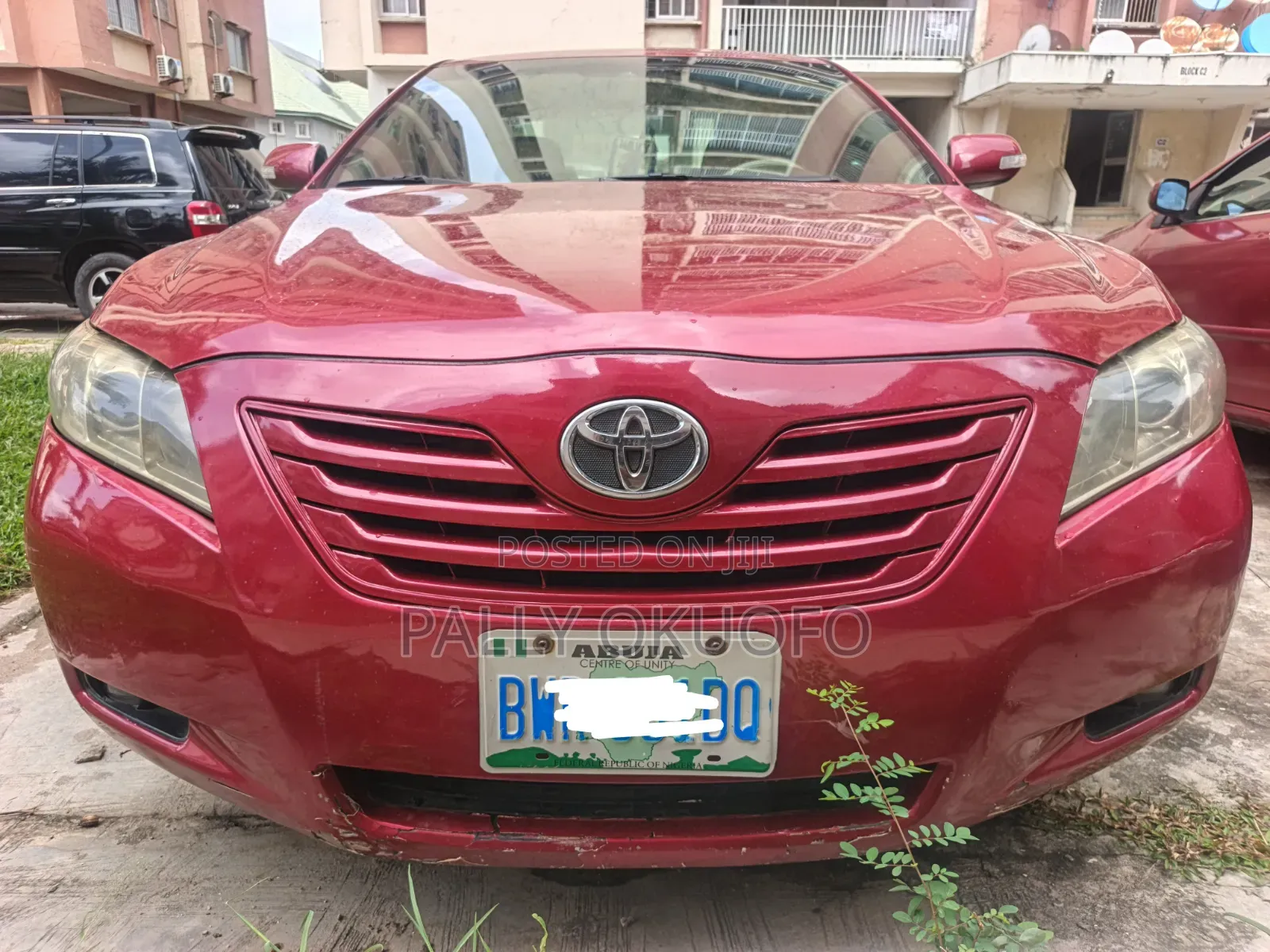 Toyota Camry XLE V6 4dr Sedan (3.5L 6cyl 6AM) 2008 Red
