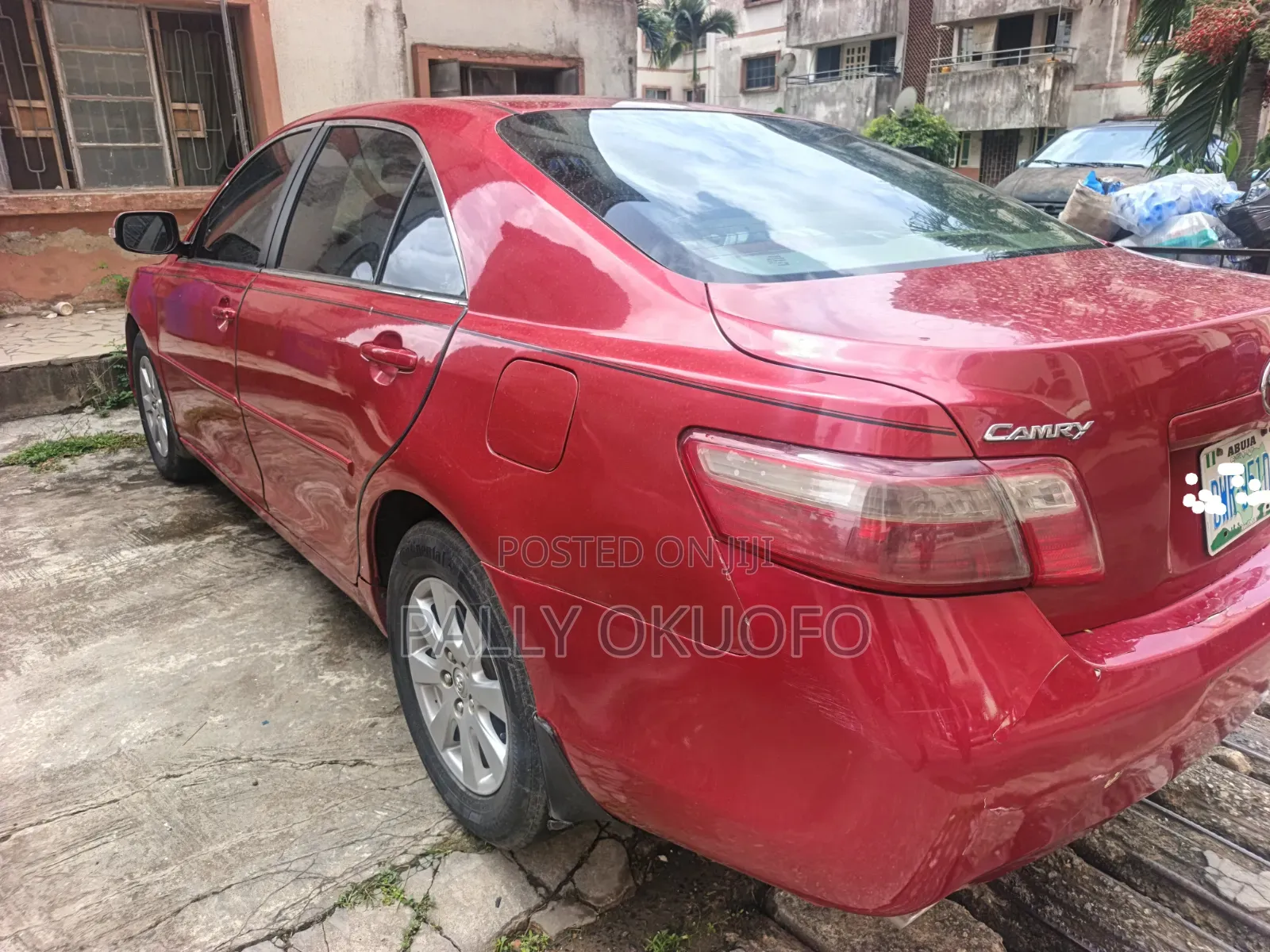 Toyota Camry XLE V6 4dr Sedan (3.5L 6cyl 6AM) 2008 Red
