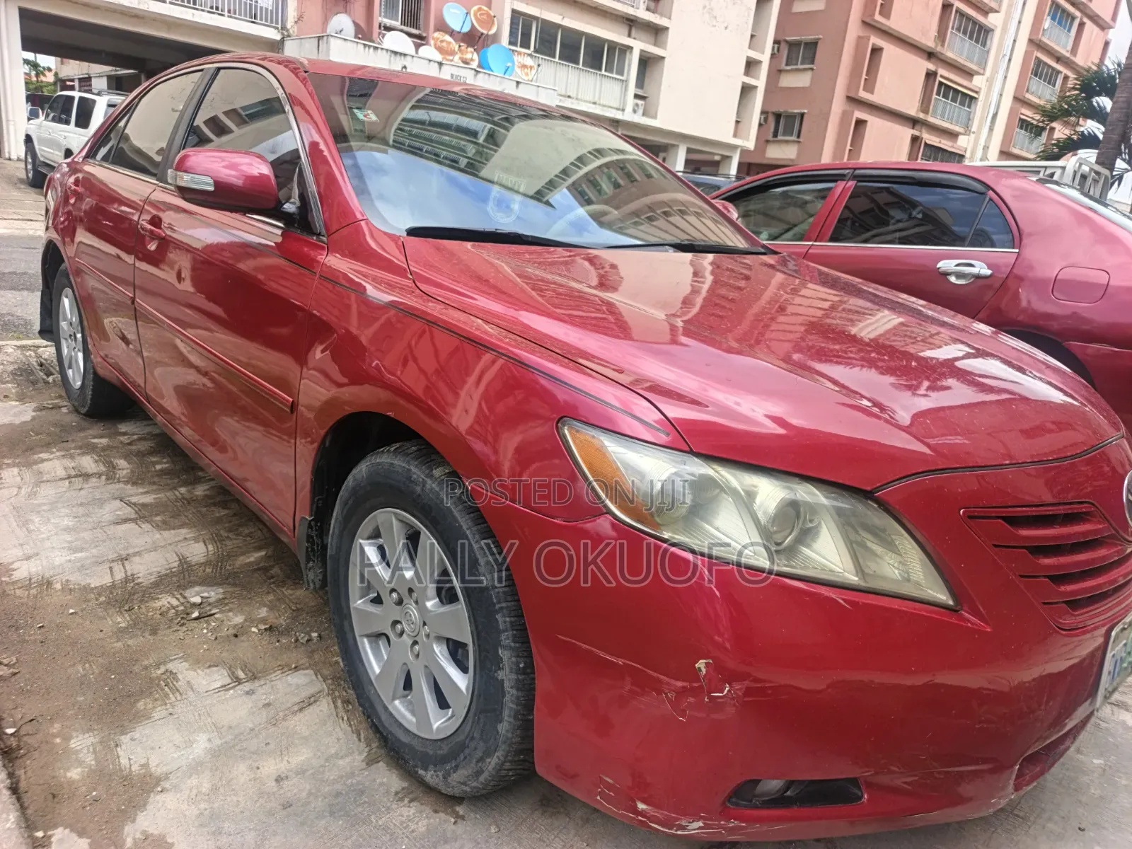 Toyota Camry XLE V6 4dr Sedan (3.5L 6cyl 6AM) 2008 Red