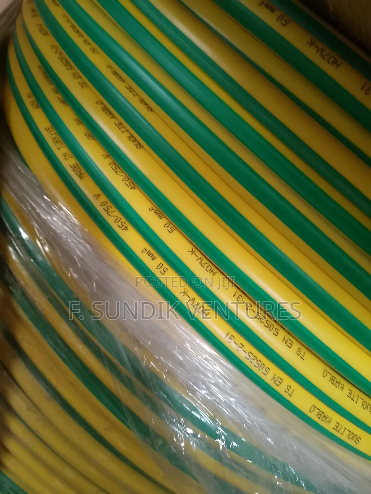 50mm Single Full Guage Flexible Cable Earth