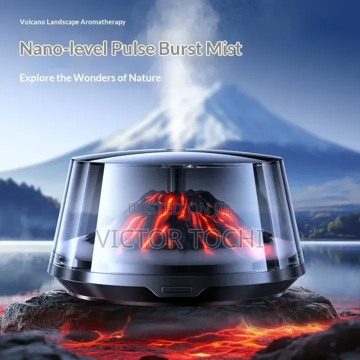 Volcano and Iceberg Car Aromatherapy Diffuser