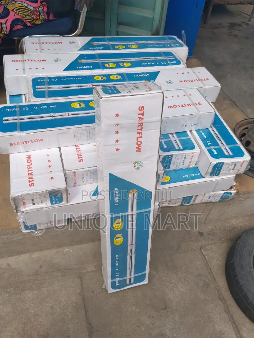 0.5hp Submersible Water Pump. Brand: Startflow. 100% Copper Coil
