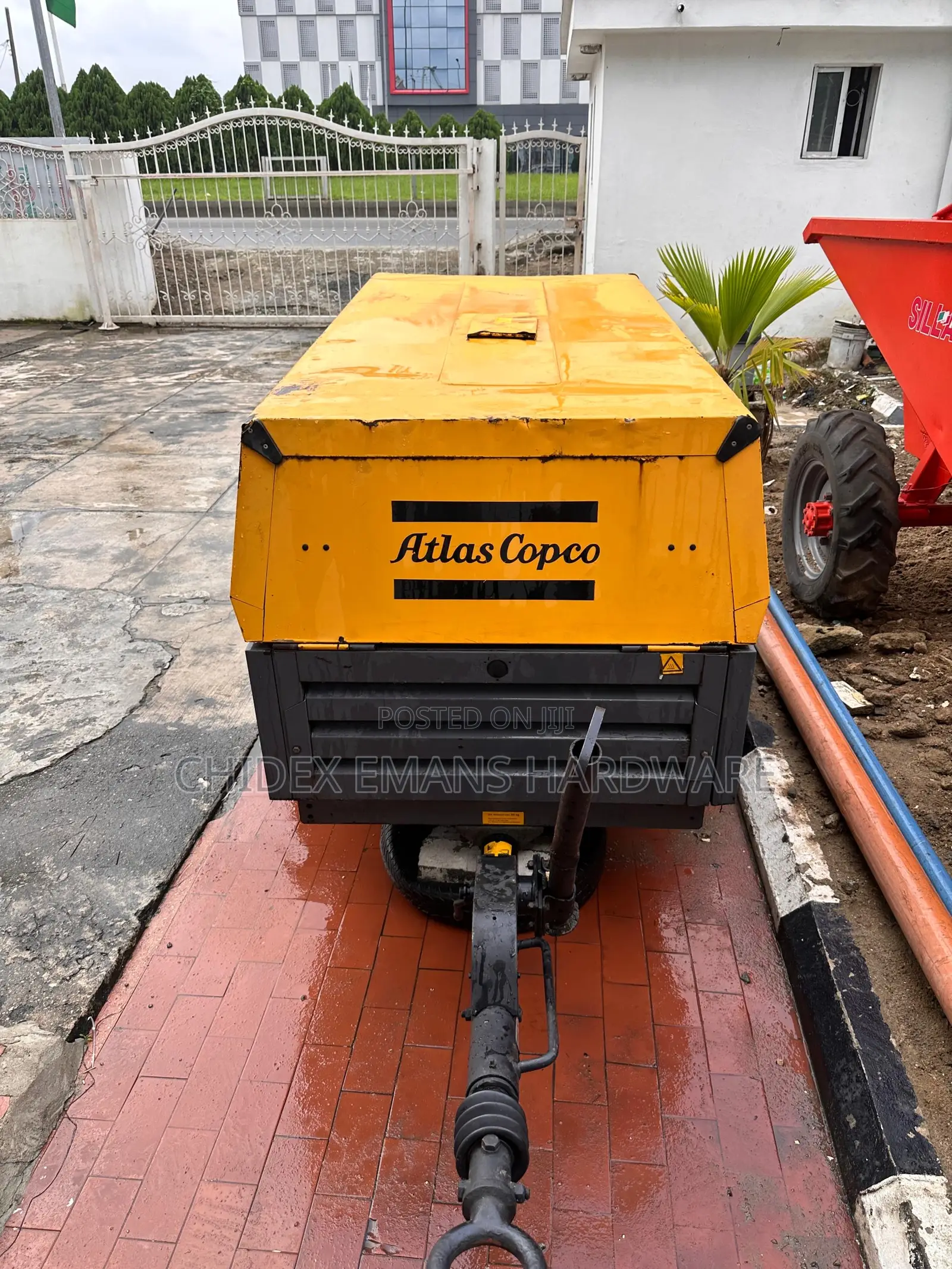 Atlas Copco Xas 97 Mobile Diesel Air Compressor