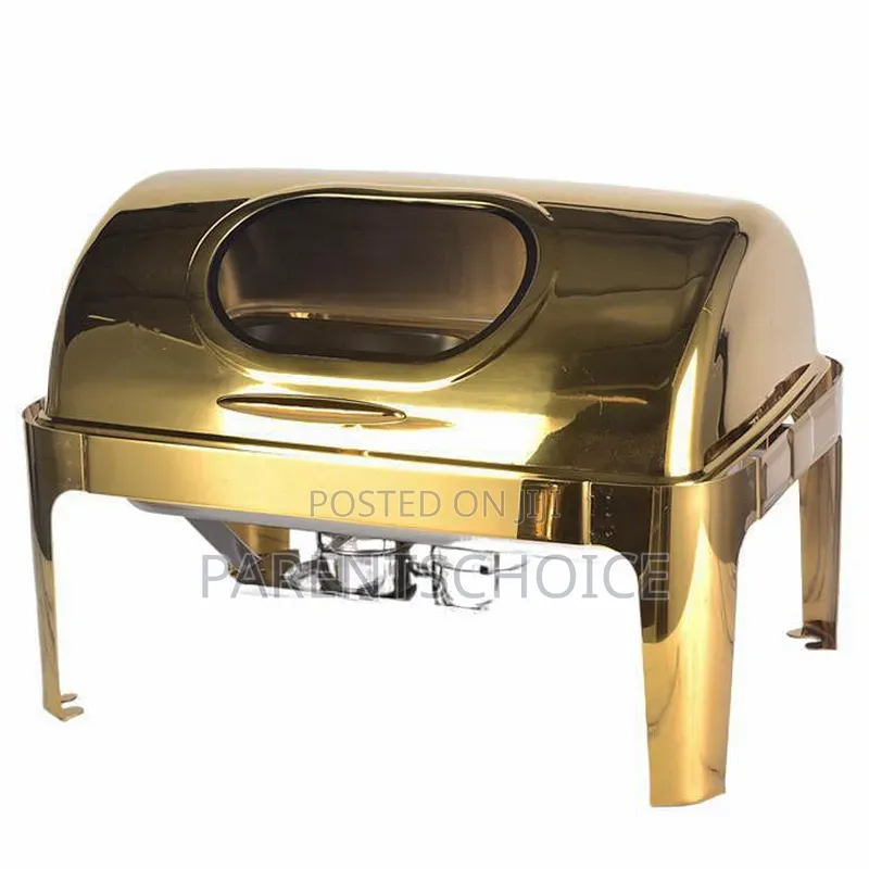 Rectangular Roll Top Chafing Dish - 9litre