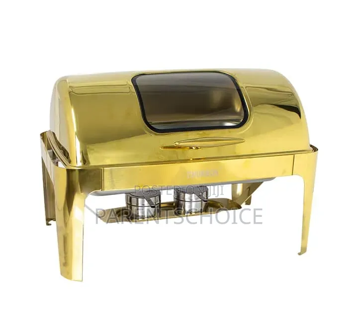 Rectangular Roll Top Chafing Dish - 9litre