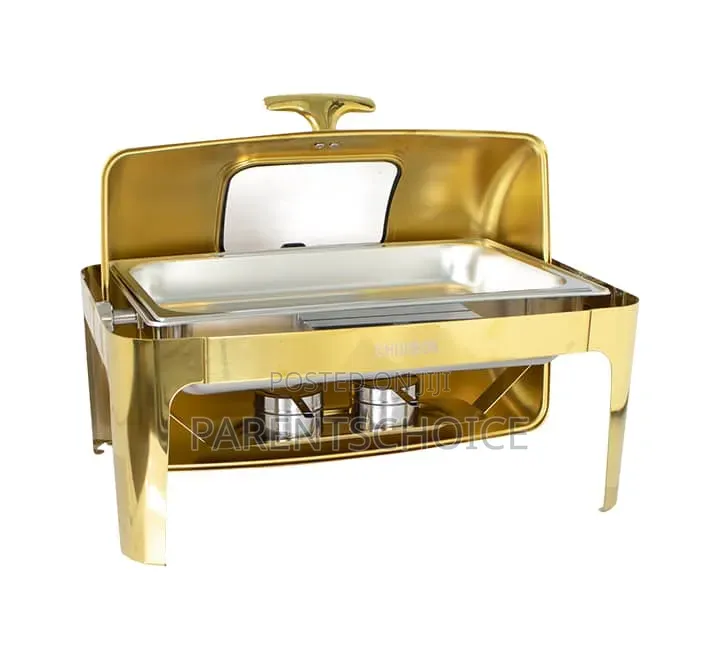 Rectangular Roll Top Chafing Dish - 9litre