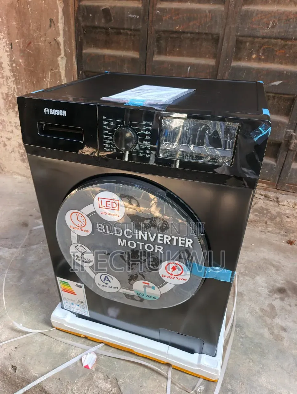 Original Bosch 8kg ( BLDC Inverter Motor) Auto Start Washing Machine