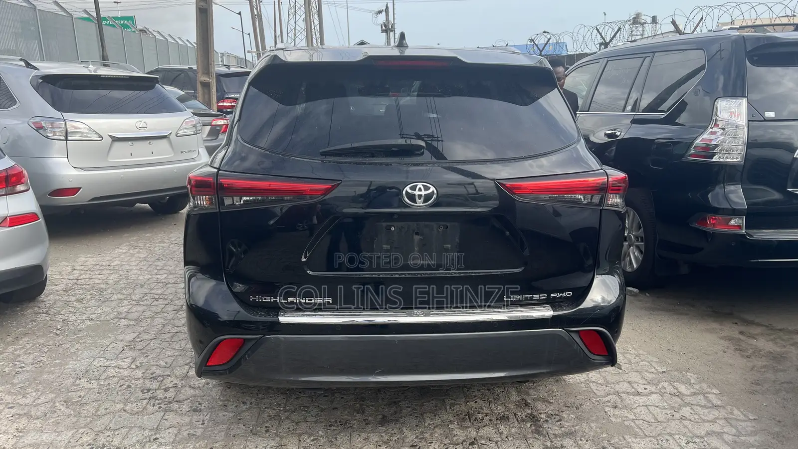 Toyota Highlander Limited 2021 Black