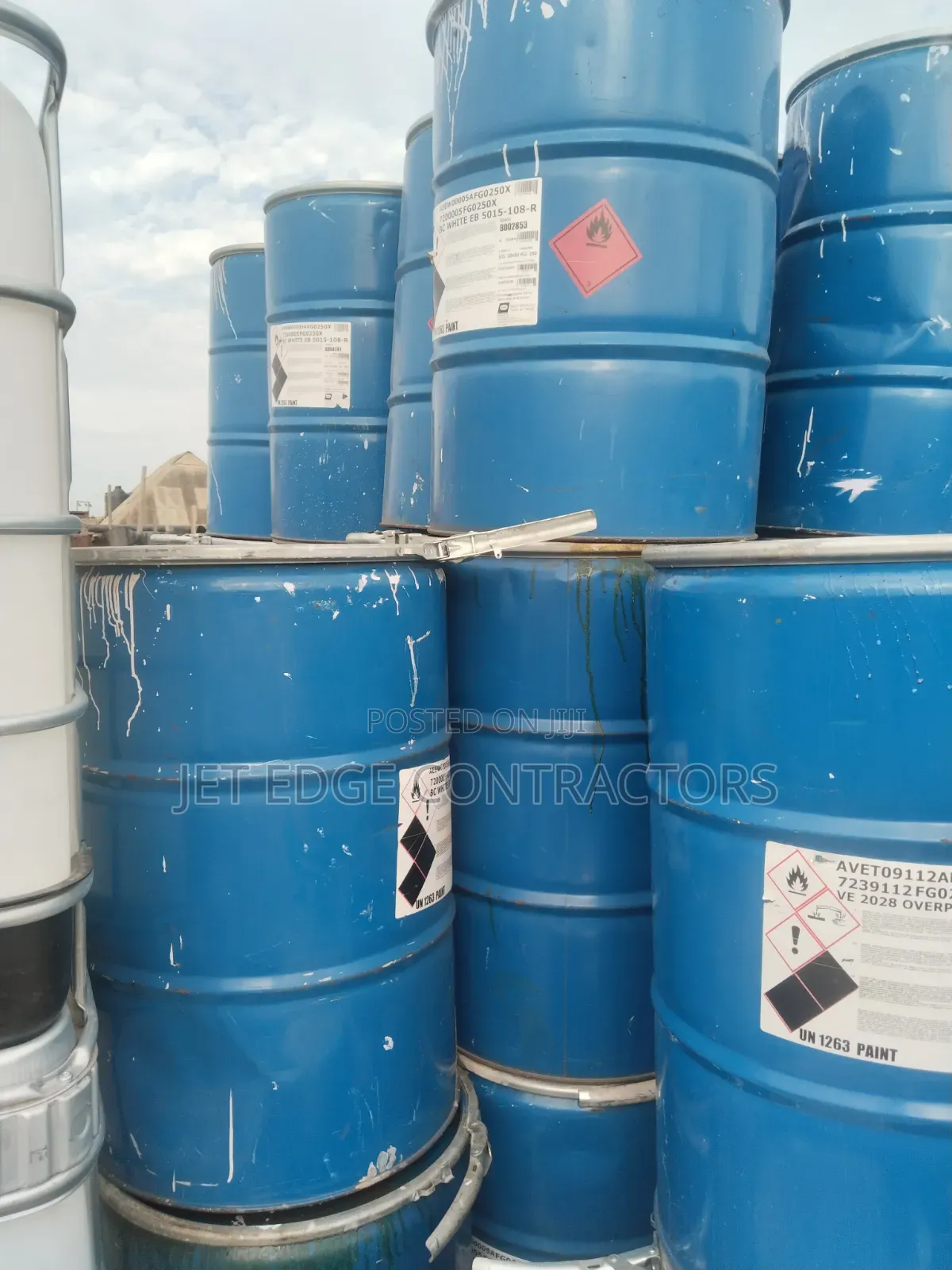 Industrial Iron Drum