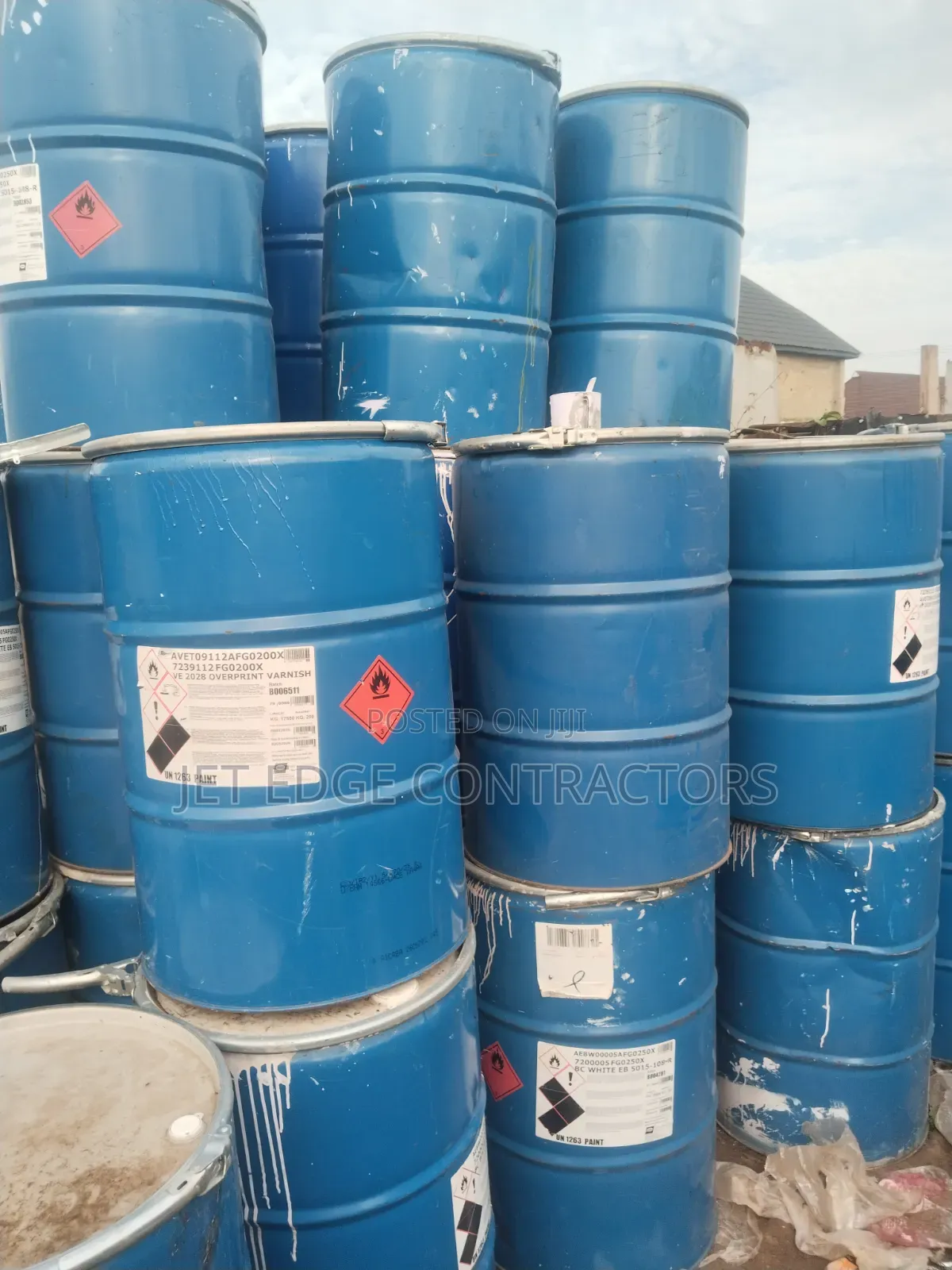 Industrial Iron Drum
