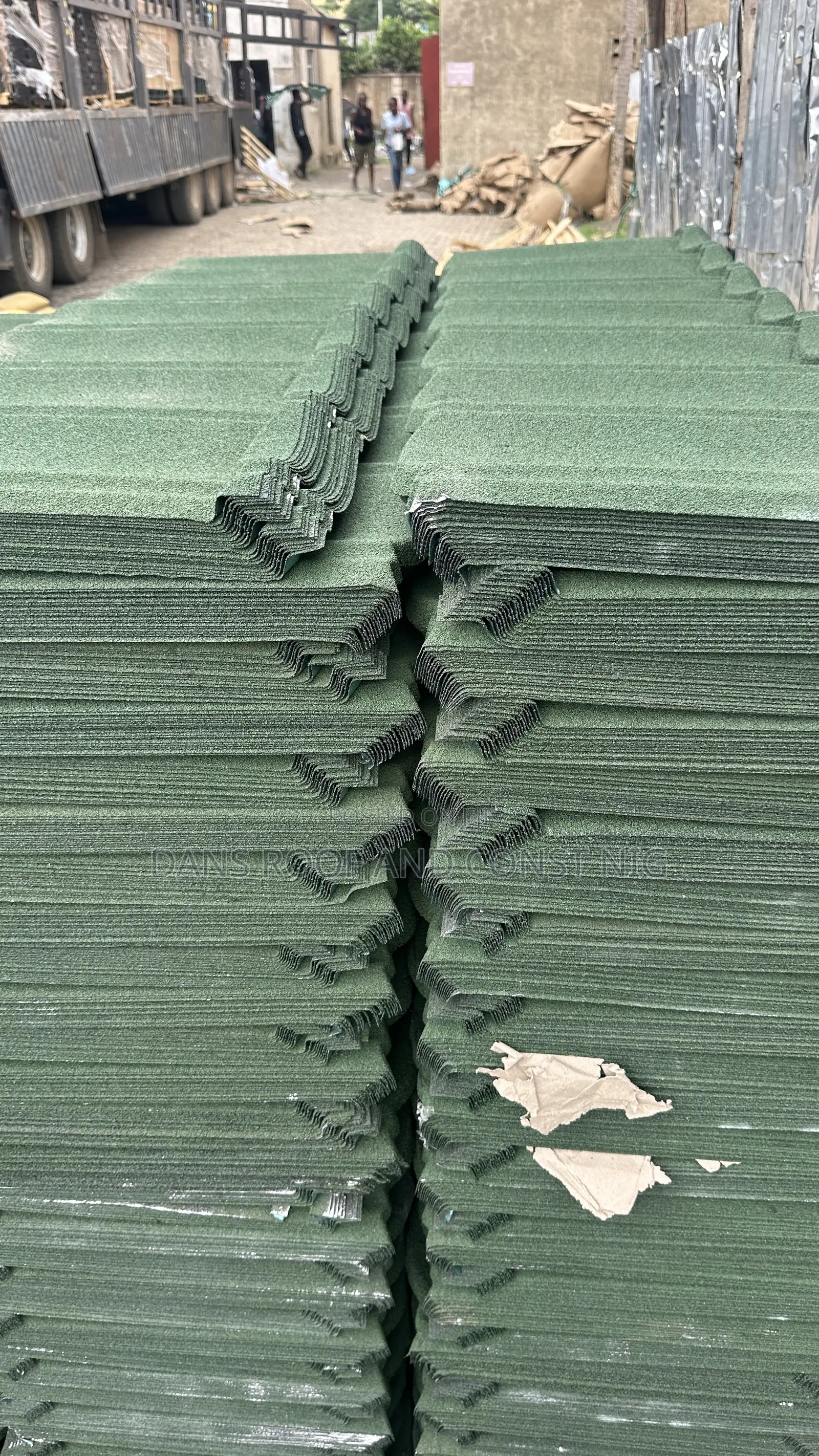 Green Bond and Black Bond Roofing Tiles