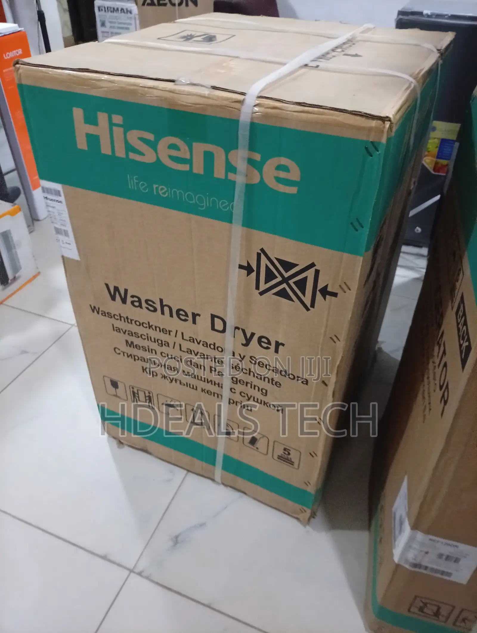 Hisense 8kg Smart Wash Dry – Quick Wash Feature