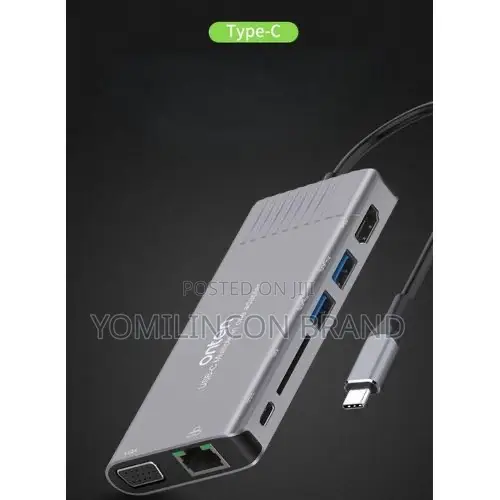 Onten Usb C to Hdmi/Vga/Usb(Otn-95112)