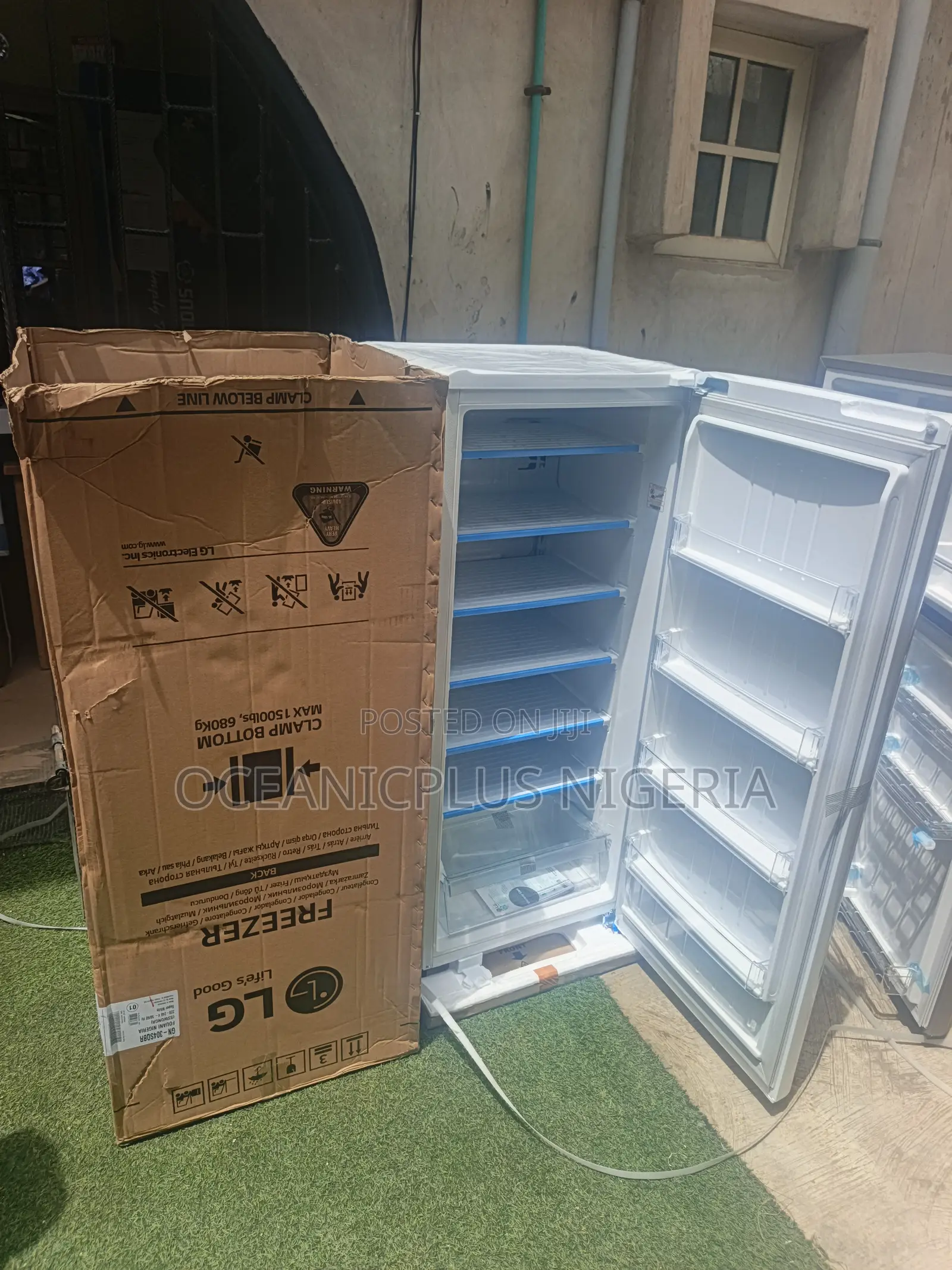 Lg 168l Gn-304sqbr Upright Freezer Appliance