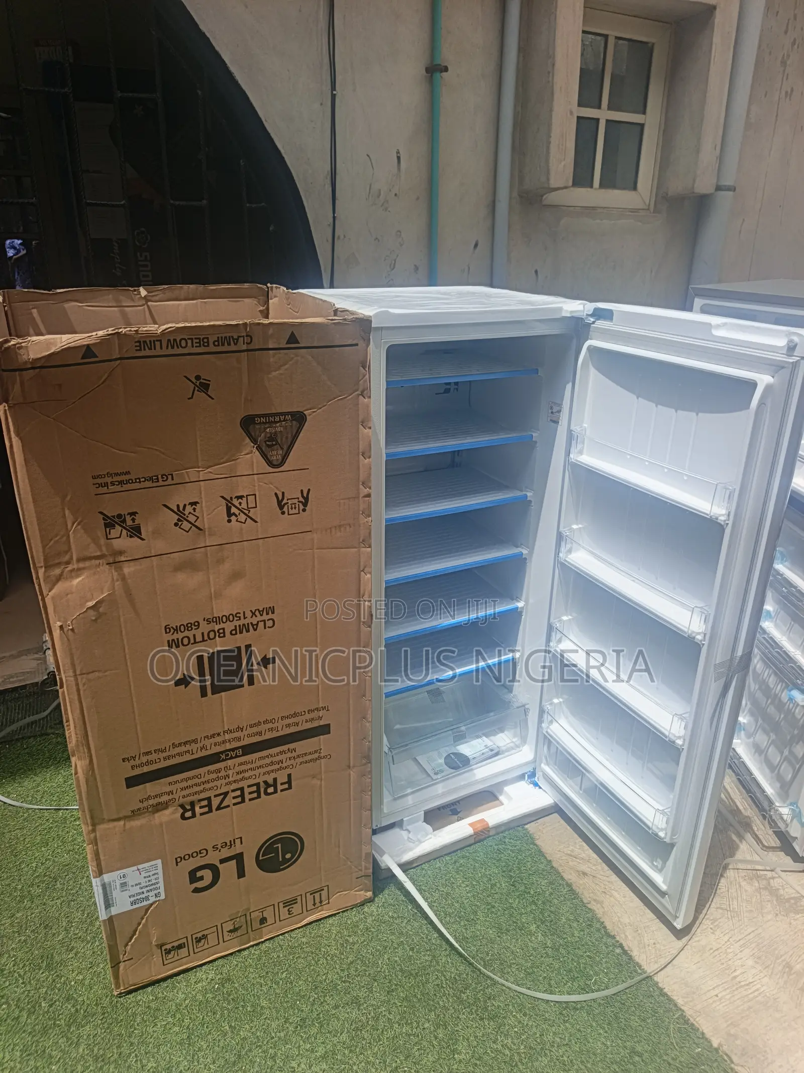 Lg Vertical Freezer Gn-304sqbr 168 Litres