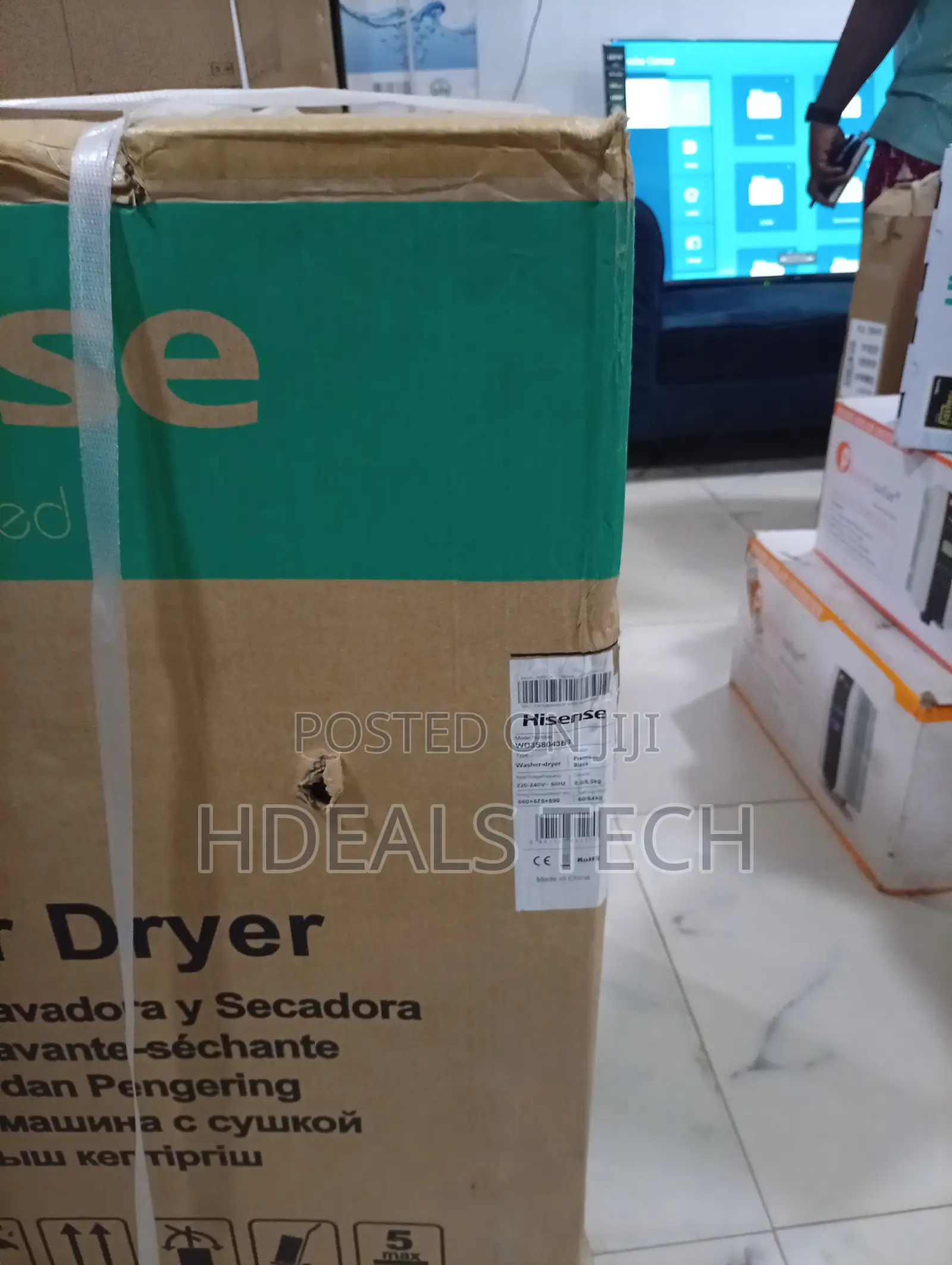 Make Laundry Easy – Hisense 8kg Wash Dry