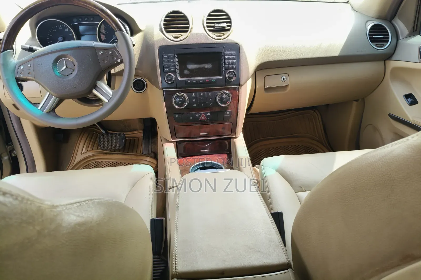 Mercedes-Benz M Class ML 350 4Matic 2007 Gold