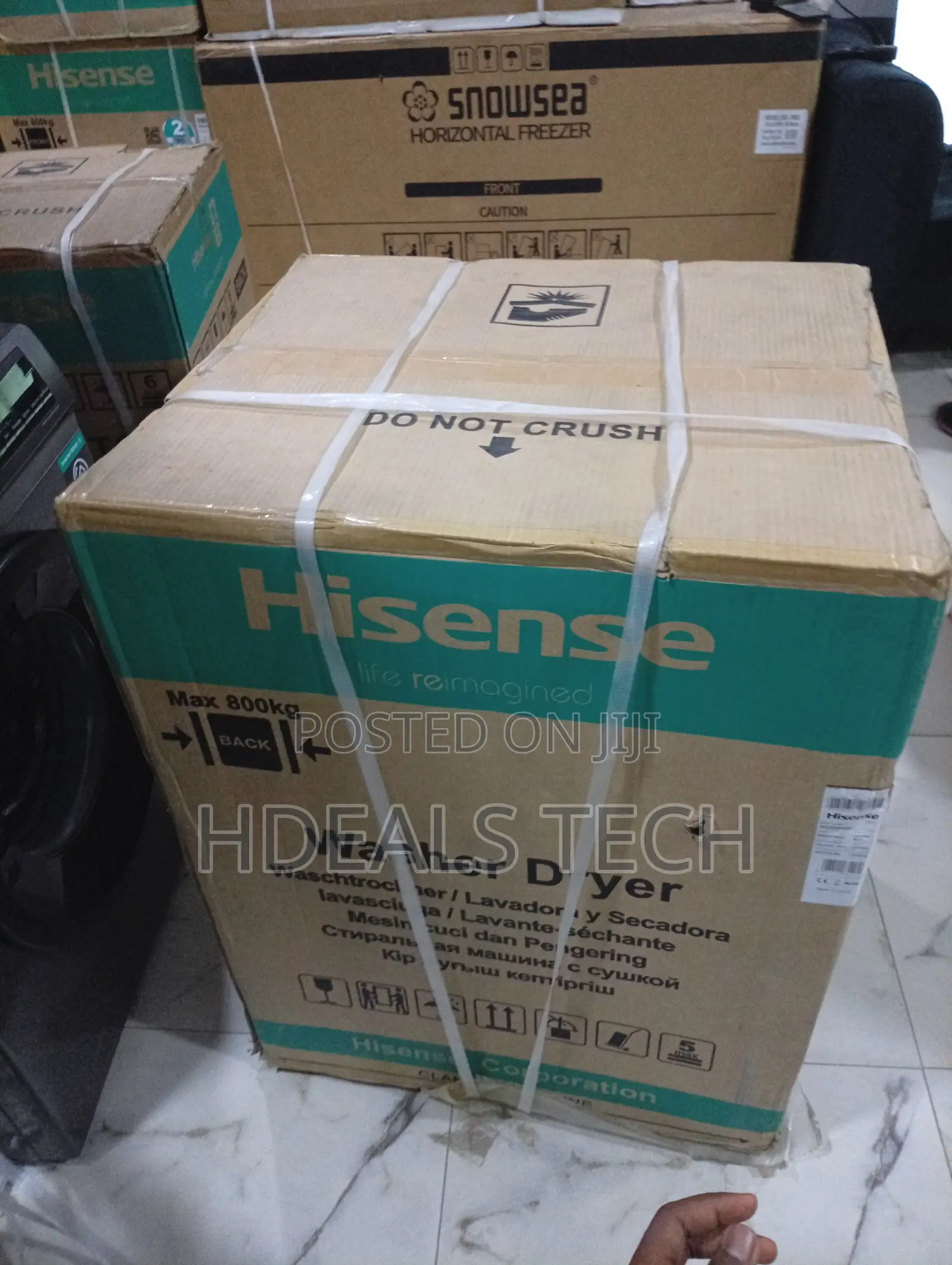 Stress-Free Laundry – Hisense 8kg Wash Dry