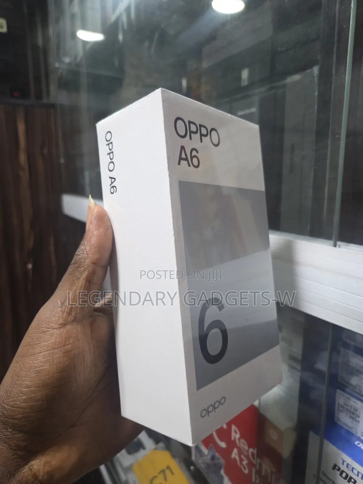 New Oppo A6 256 GB Blue