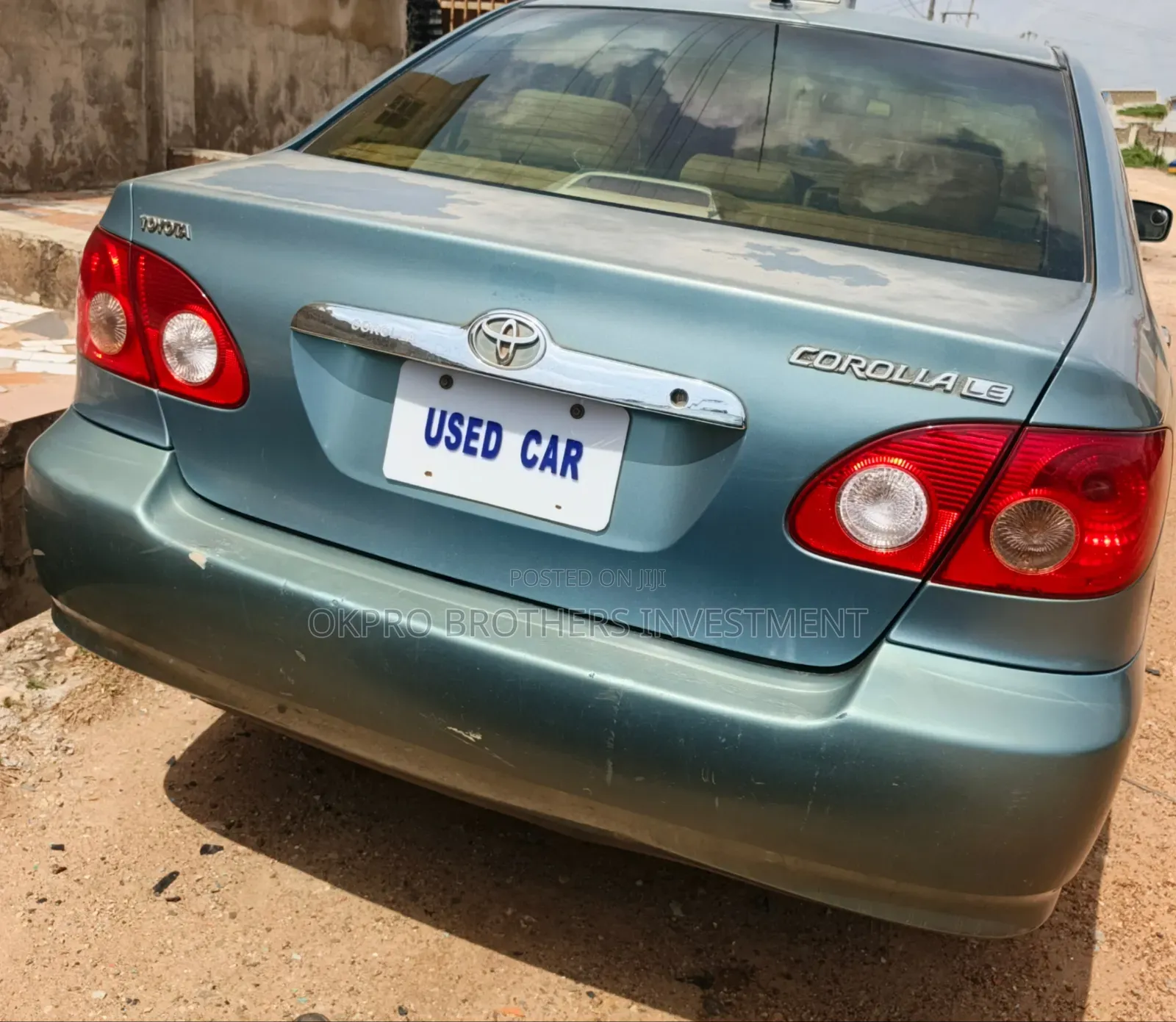 Toyota Corolla LE 2005 Green