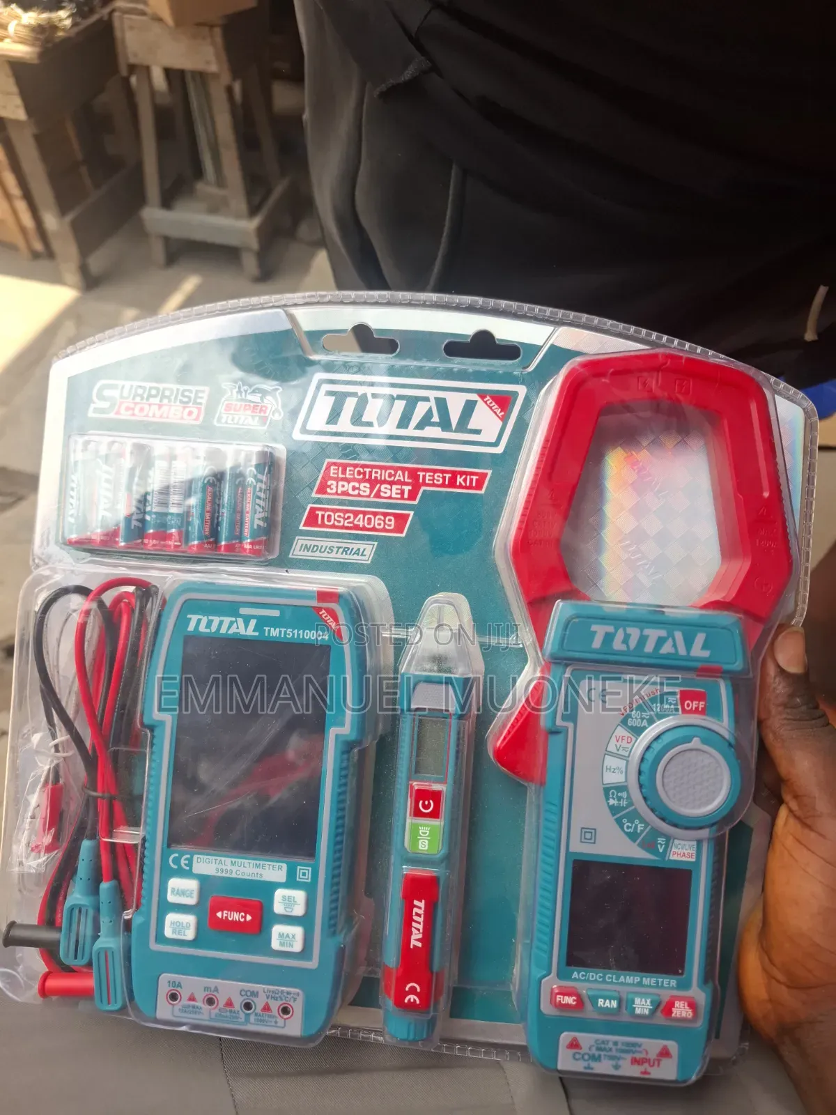 Total 3-Piece Electrical Test Kit