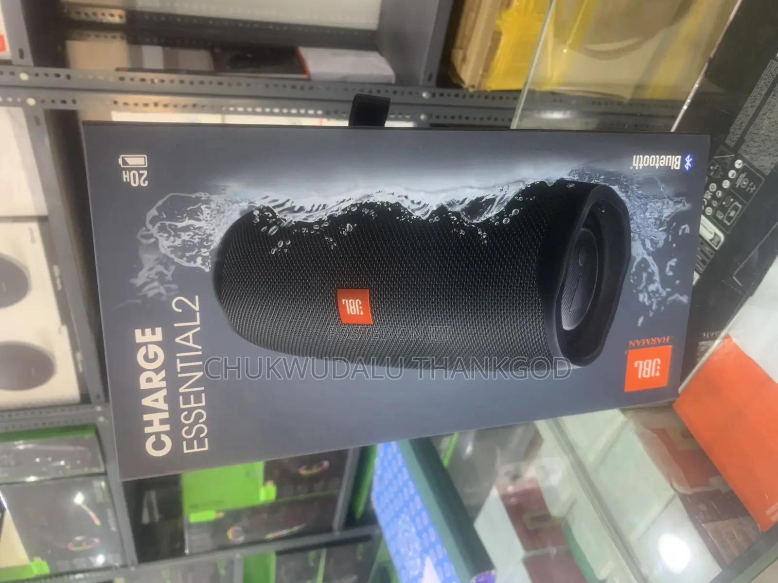 JBL Chargeessential 2 Portable Bluetooth Speaker