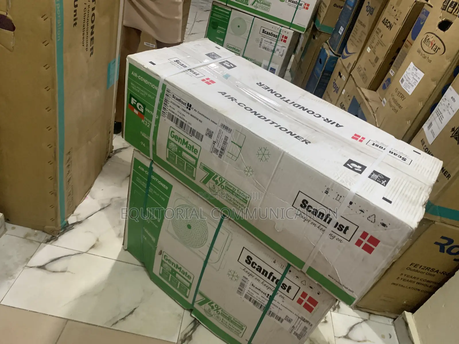 Scanfrost 1.5hp Ac Sfacs12ink Powerful Cooling Performance