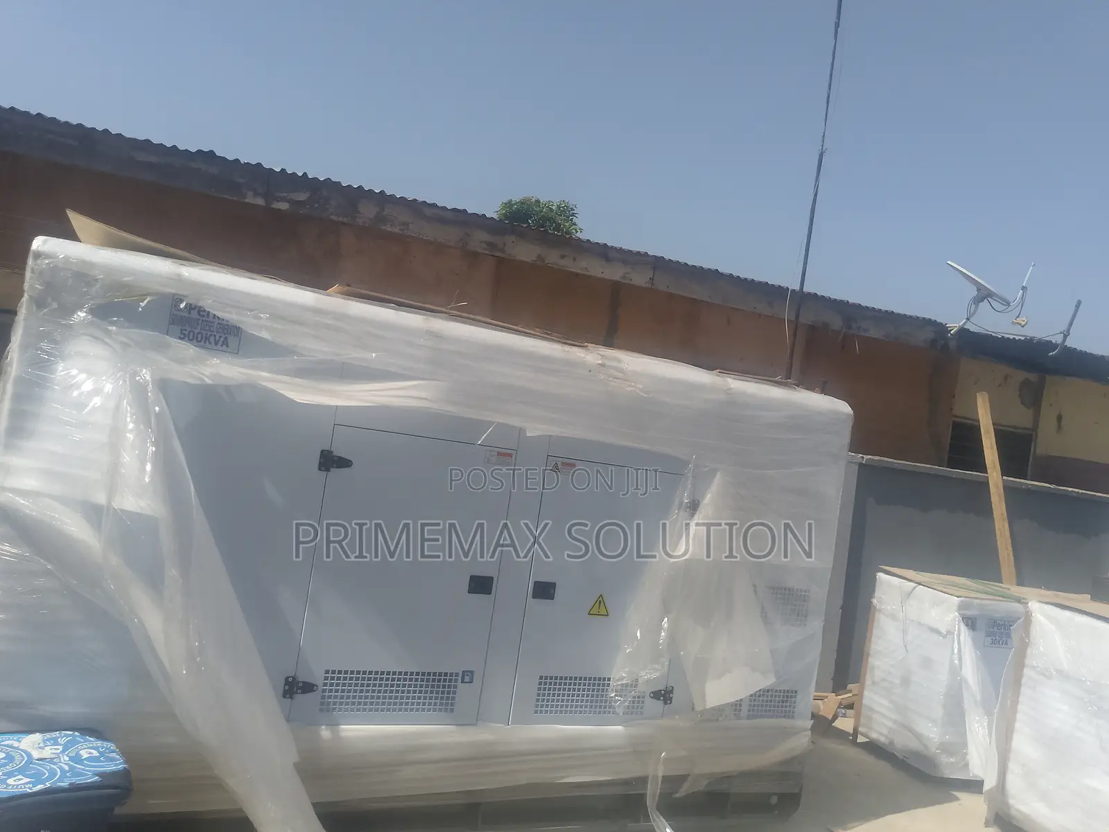 Silent Perkins 500kva Diesel Generator – Super Quiet Canopy Design
